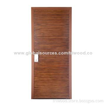 Flush Door, Laminated Wood Material, Natural Wood Veneer with Eco-friendly Paint